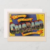 Groeten uit Colorado Large Letter Briefkaart (Voorkant / Achterkant)