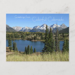 Groeten uit Colorful Colorado Briefkaart