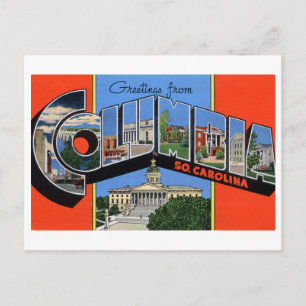 groeten uit Columbia, South Carolina Briefkaart