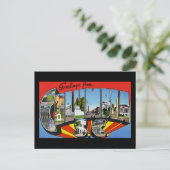 Groeten uit Columbia South Carolina Briefkaart (Staand voorkant)