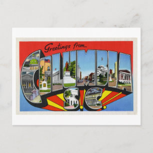 groeten uit Columbia, South Carolina Briefkaart
