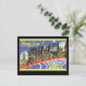 Groeten uit Dallas Texas Briefkaart (Staand voorkant)