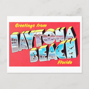 Groeten uit Daytona Beach, Florida, Briefkaart