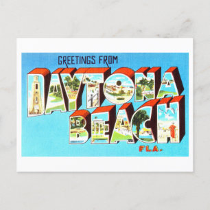  groeten uit Daytona Beach, Florida Briefkaart