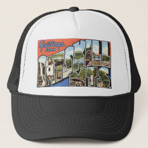 Groeten uit de bergen van Catskills Trucker Pet