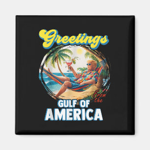 Groeten uit de Golf van Amerika Trump Magneet