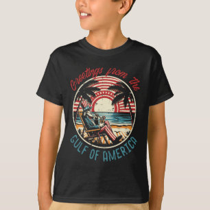 Groeten uit de Golf van Amerika Uncle Sam M T-shirt