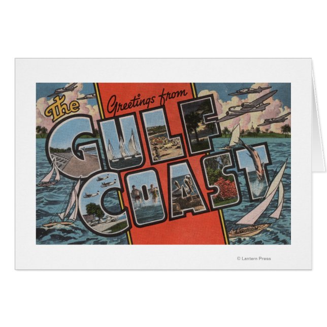 Groeten uit de Golfkust (Voorkant Horizontaal)