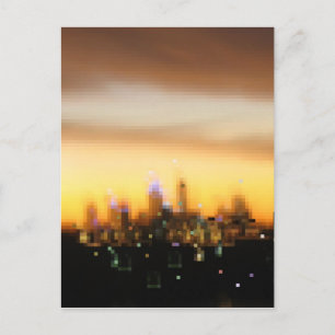 groeten uit de grote stad briefkaart