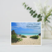 Groeten uit de Mexicaanse Caraïben! Briefkaart (Staand voorkant)