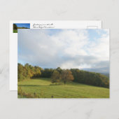 Groeten uit de NC Blue Ridge Mountains! Briefkaart (Voorkant / Achterkant)