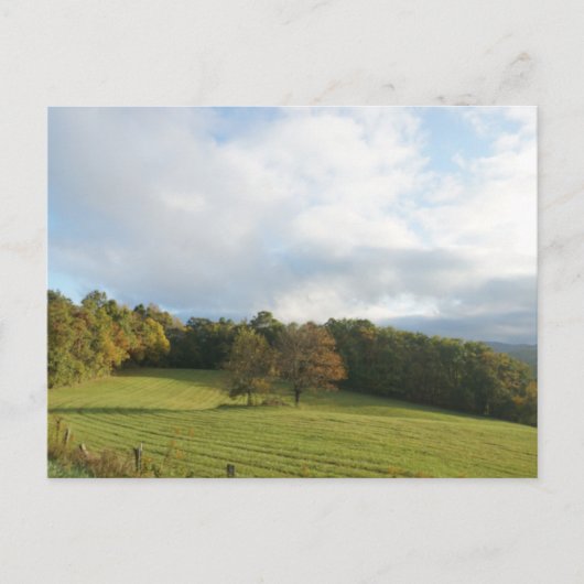 Groeten uit de NC Blue Ridge Mountains! Briefkaart (Voorkant)