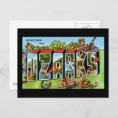 Groeten uit de Ozarks Briefkaart (Voorkant / Achterkant)