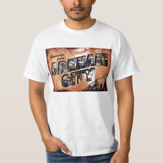 Groeten uit de stad Arkham T-shirt (Voorkant)