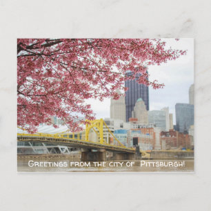 Groeten uit de stad Pittsburgh! Briefkaart