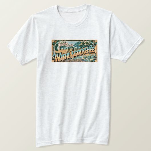 Groeten uit de Withlacoochee State Trail 1 T-shirt (Design voorkant)