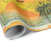 Groeten uit de  zonsondergang van Florida Cadeaupapier (Rol Hoek)