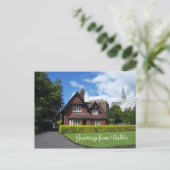 Groeten uit Dublin Briefkaart (Staand voorkant)