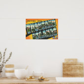 Groeten uit Duizenden eilanden, New York Poster (Keuken)