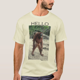 Groeten uit een orang-oetan t-shirt