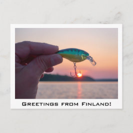 Groeten uit Finland souvenir Briefkaart
