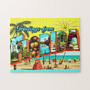 Groeten uit Florida 11x14  Legpuzzel