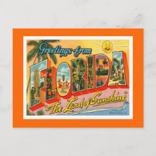 Groeten uit Florida Briefkaart