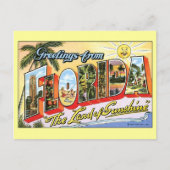 Groeten uit Florida Briefkaart (Voorkant)