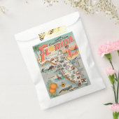 Groeten uit Florida  kaart Bedankzakje (Gezegeld)