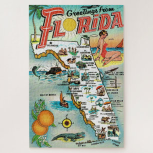 Groeten uit Florida Legpuzzel