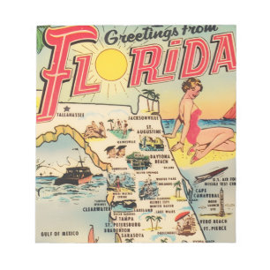 Groeten uit Florida Notitieblok