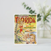 Groeten uit Florida Vacation Land  Briefkaart (Staand voorkant)