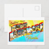  groeten uit Fort Lauderdale, Florida Briefkaart (Voorkant / Achterkant)