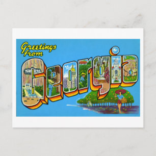  groeten uit Georgië Briefkaart