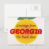 Groeten uit Georgië Briefkaart (Voorkant / Achterkant)