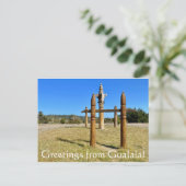 Groeten uit Gualala! Briefkaart (Staand voorkant)