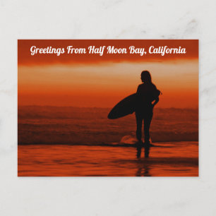 Groeten uit Half Moon Bay, Californië Briefkaart