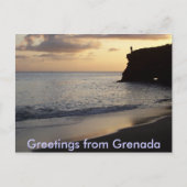 Groeten uit het Briefkaart Grenada (Voorkant)