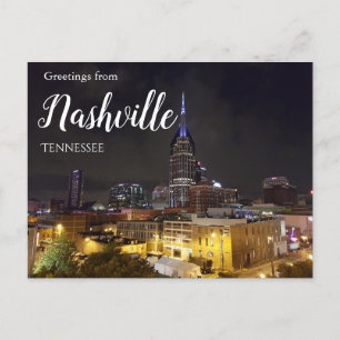 Groeten uit het Briefkaart Nashville Tennessee