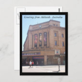 Groeten uit het briefkaart van Adelaide (Voorkant / Achterkant)
