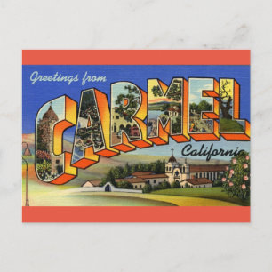 Groeten uit het Briefkaart van Carmel California