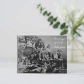 Groeten uit het Briefkaart van de Gang in gehele s (Staand voorkant)