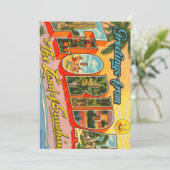 Groeten uit het  Briefkaart van Florida (Staand voorkant)