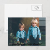 Groeten uit het Briefkaart van het land Amish (Voorkant / Achterkant)