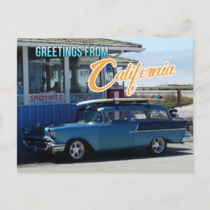 Groeten uit het Californische Briefkaart van de Re