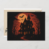 Groeten uit het Haunted Manor Briefkaart (Voorkant / Achterkant)