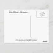 Groeten uit het North Shore Briefkaart (Achterkant)