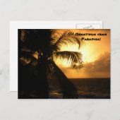 Groeten uit het Paradijs Briefkaart (Voorkant / Achterkant)