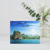 Groeten uit het Paradijs Briefkaart (Staand voorkant)