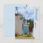 Groeten uit het Portugese kustdorp Briefkaart (Voorkant / Achterkant)